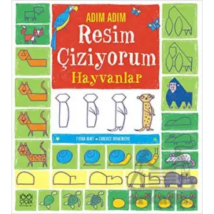 Adım Adım  Çiziyorum - Hayvanlar