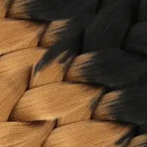 Afrika Örgülük Sen Ombreli  100 Gr. / Siyah / Karamel