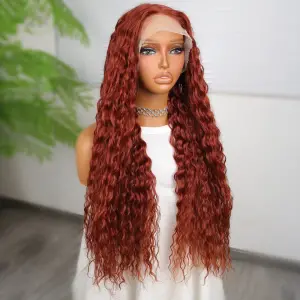 Afro Daa Koyu Bakır Fiber Sen T Tül Peruk