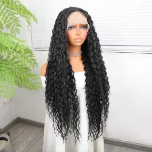 Afro Daa Siyah Fiber Sen Tül Peruk