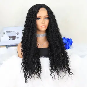 Afro Daa Siyah Orta Boy Tül Peruk