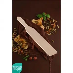 Ahşap Bisleç Çevirgeç Doğal Gürgen Ağacı 720582
