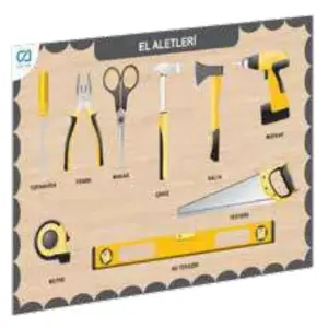 Ahşap El Aletleri Eğitici Set