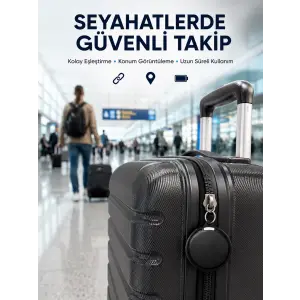 Akıllı Bluetooth Takip Cihazı AirTag İOS ve Android Uyumlu