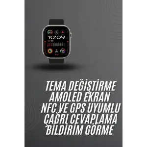 Akıllı saat 2.02 inch Nabız Ölçer Arama Konuşma Müzik Dinleme