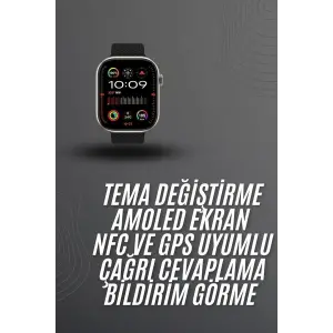 Akıllı saat 2.02 inch Nabız Ölçer Arama Konuşma Müzik Dinleme