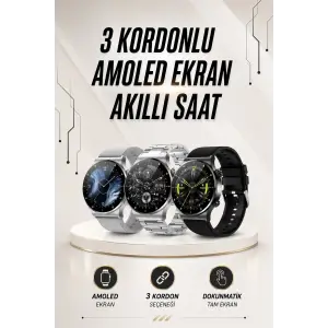 Akıllı Saat Arama Cevaplama Müzik Dinleme GPS Takibi