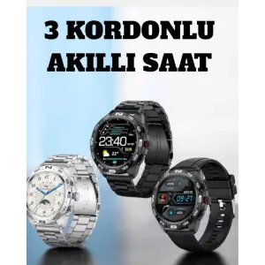 Akıllı Saat Arama Cevaplayan Titreşim Özelliğiyle Bildirim Görebilen