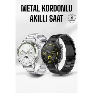 Akıllı Saat Bildirim Görme Amoled Ekran GPS Uyumlu Sesli Görüşme