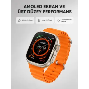 Akıllı Saat – Nabız Ölçer, Uyku Takibi, GPS, Suya Dayanıklı Tasarım