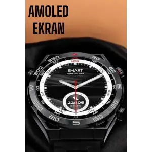 Akıllı Saat Yeni Nesil 2024 Model Metal Kordonlu Bluetooth Bağlantılı