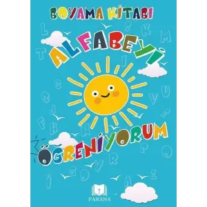 Alfabeyi Öğreniyorum - Boyama Kitabı