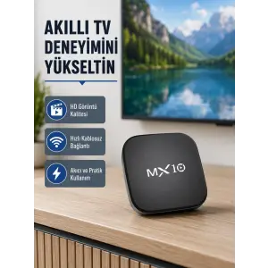 Android 4K TV Box – Wi-Fi, Bluetooth, Dolby Ses, 60 FPS Ultra HD