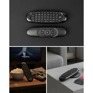 Android TV ve PC Uyumlu Kablosuz Hava Fareli Kumanda