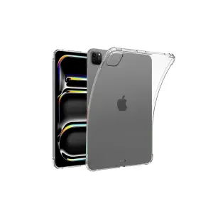 Apple İpad Pro 11 (2024) Kılıf Anti Shock Tablet Silikon - Şeffaf