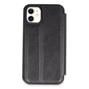 Apple İphone 11 Kılıf Flip Cover - Siyah