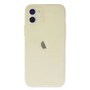 Apple İphone 12 Kılıf Puma Silikon - Gold