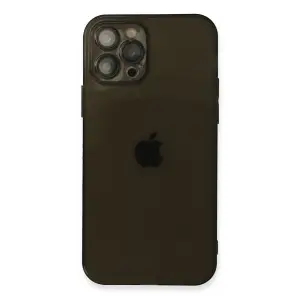 Apple İphone 12 Pro Kılıf Fly Lens Silikon - Siyah