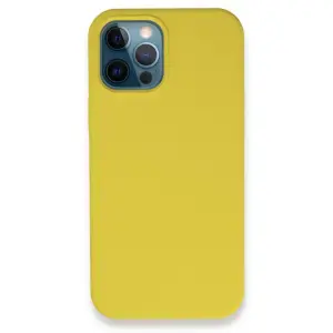 Apple İphone 12 Pro Max Kılıf Lansman Legant Silikon - Bordo
