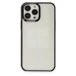 Apple İphone 13 Pro Max Kılıf Element Silikon - Siyah