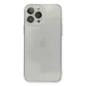 Apple İphone 13 Pro Max Kılıf Fly Lens Silikon - Şeffaf