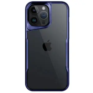 Apple İphone 14 Pro Max Kılıf Boyi Silikon Kapak - Lacivert
