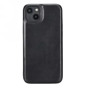 Apple iPhone 15 Plus Uyumlu Deri Arka Kapak ROCK RST1