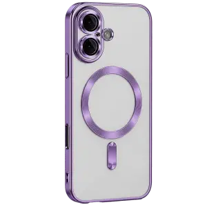 Apple İphone 16 Kılıf Kross Magneticsafe Kapak - Mor