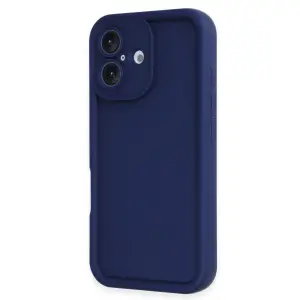 Apple İphone 16 Kılıf Viera Silikon - Lacivert