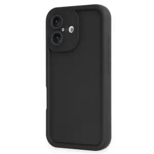 Apple İphone 16 Kılıf Viera Silikon - Siyah