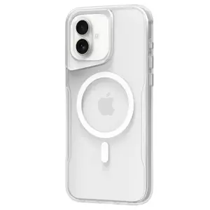 Apple İphone 16 Plus Kılıf Pc Poso Magsafe Kapak - Şeffaf