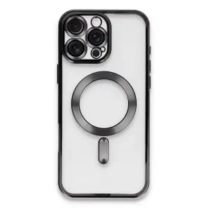 Apple İphone 16 Pro Kılıf Kross Magneticsafe Kapak - Siyah