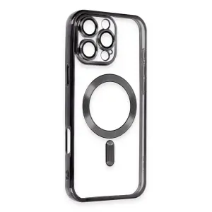 Apple İphone 16 Pro Max Kılıf Kross Magneticsafe Kapak - Siyah