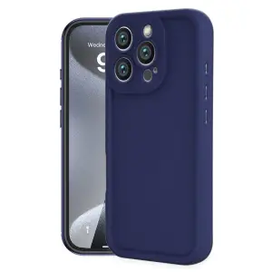 Apple İphone 16 Pro Max Kılıf Viera Silikon - Lacivert