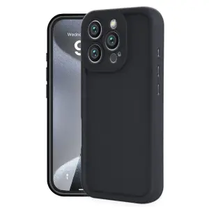 Apple İphone 16 Pro Max Kılıf Viera Silikon - Siyah