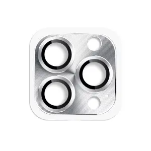 Apple İphone 16 Pro Max Pers Alüminyum Kamera Lens - Gümüş