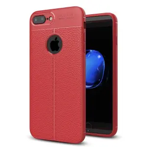 Apple İphone 7 Plus Kılıf Auto Focus Kapak - Kırmızı