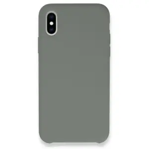 Apple İphone Xs Max Kılıf Lansman Legant Silikon - Gri