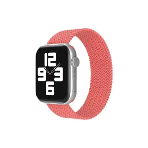 Apple Watch 42mm Ayarlı Solo Silikon Kordon (saat Değildir) - Pembe