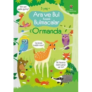 Ara Ve Bul li Bulmacalar - Ormanda
