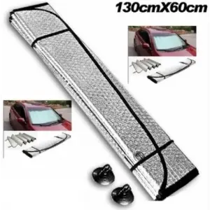 Araba Ön Cam Güneşliği 130*60 Cm Parlak Bx40