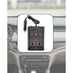 Araç Elektrik Dönüştürücü Çoklu USB Çıkışlı 150W İnvertör