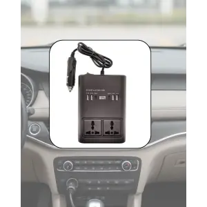 Araç Elektrik Dönüştürücü Çoklu USB Çıkışlı 150W İnvertör