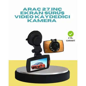 Araç İçi Güvenlik Kamerası Hareket Algılamalı HD DVR