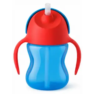 Avent Desenli Pipetli Bardak 200 ml Erkek