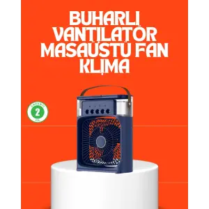 Ayarlanabilir Hız ve Yönlü Yüksek Performanslı Masaüstü Fan