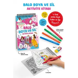 B - Boya ve Sil Aktivite Kitabı