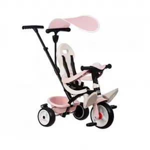 Baby Driver Pembe Üç Tekerlekli Bisiklet
