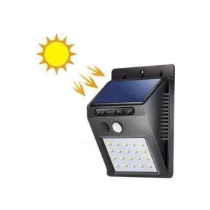 Bahçe Aydınlatması Güneş Enerjili Led Işık Lamba Sensörlü Dekoratif