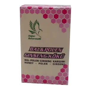 Bal Polen Ginsengli Karışım Cam Kavanoz 230 Gr